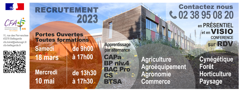 Bandeau JPO 18 mars et 10 Mai 2023